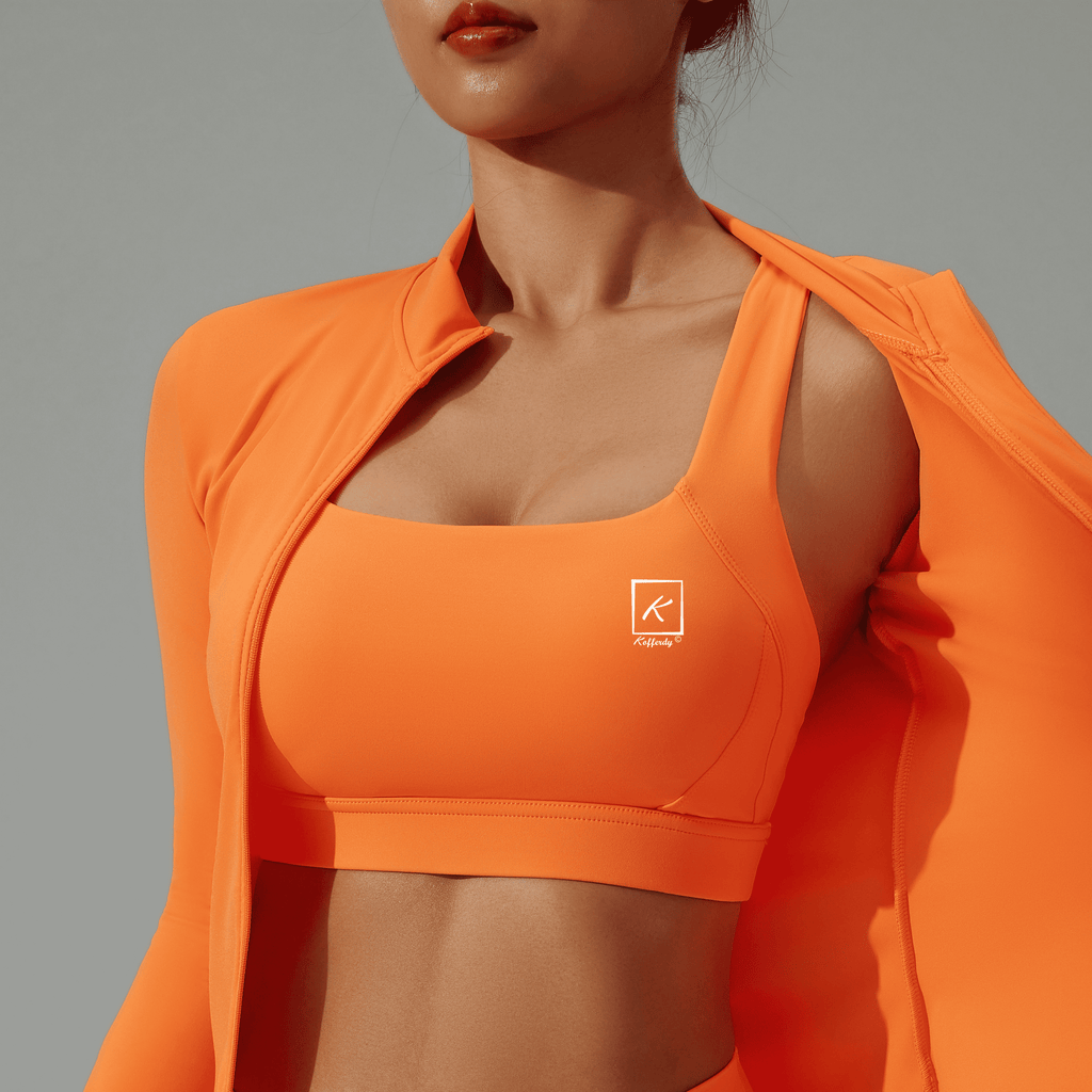 Ensemble Sport 3 Pièces (Jacket, Brassière, Legging) Kofferdy Premium