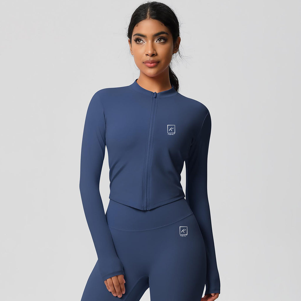 Ensemble Sport 4 Pièces (Jacket, Brassière, Legging, Short) Kofferdy Premium