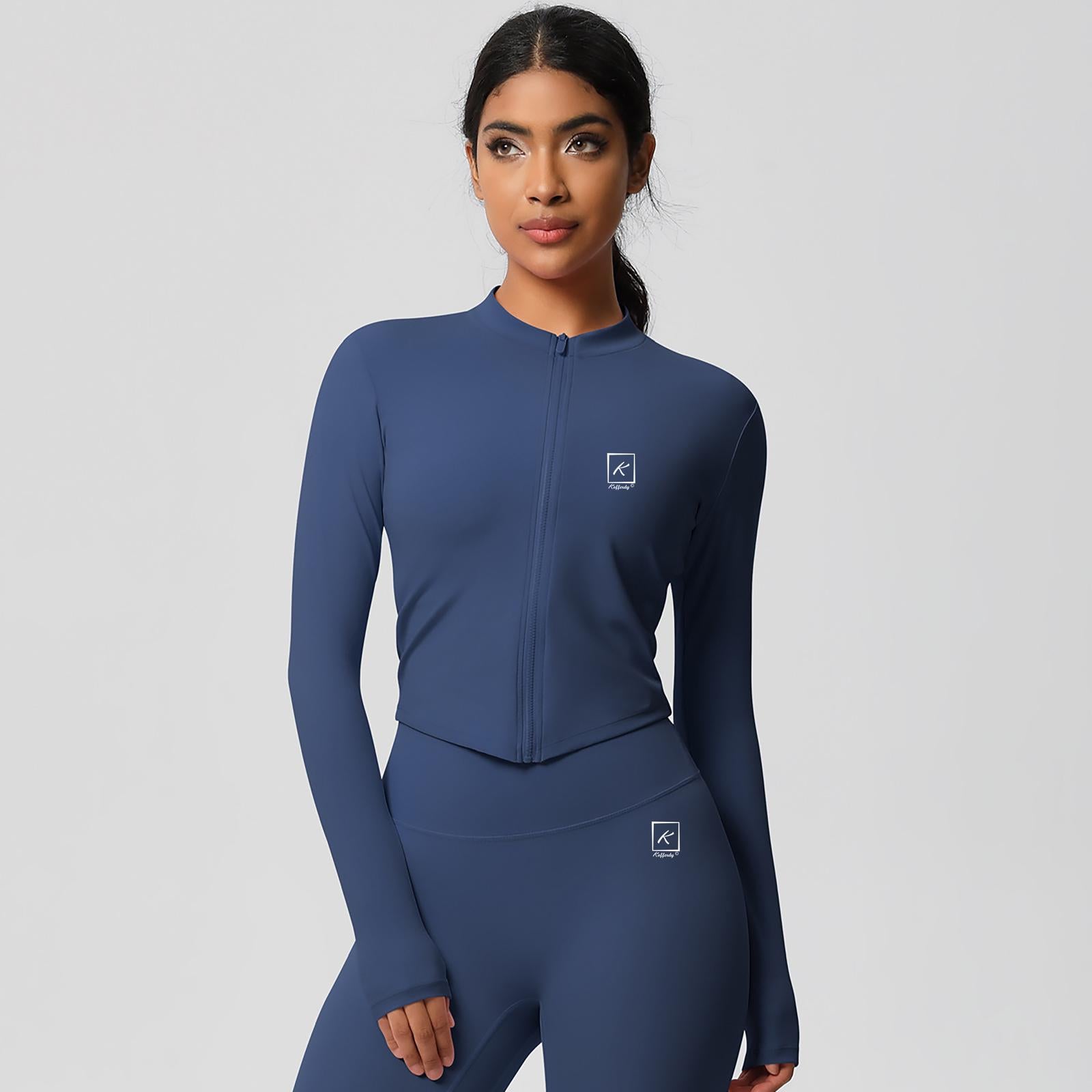 Ensemble Sport 4 Pièces (Jacket, Brassière, Legging, Short) Kofferdy Premium