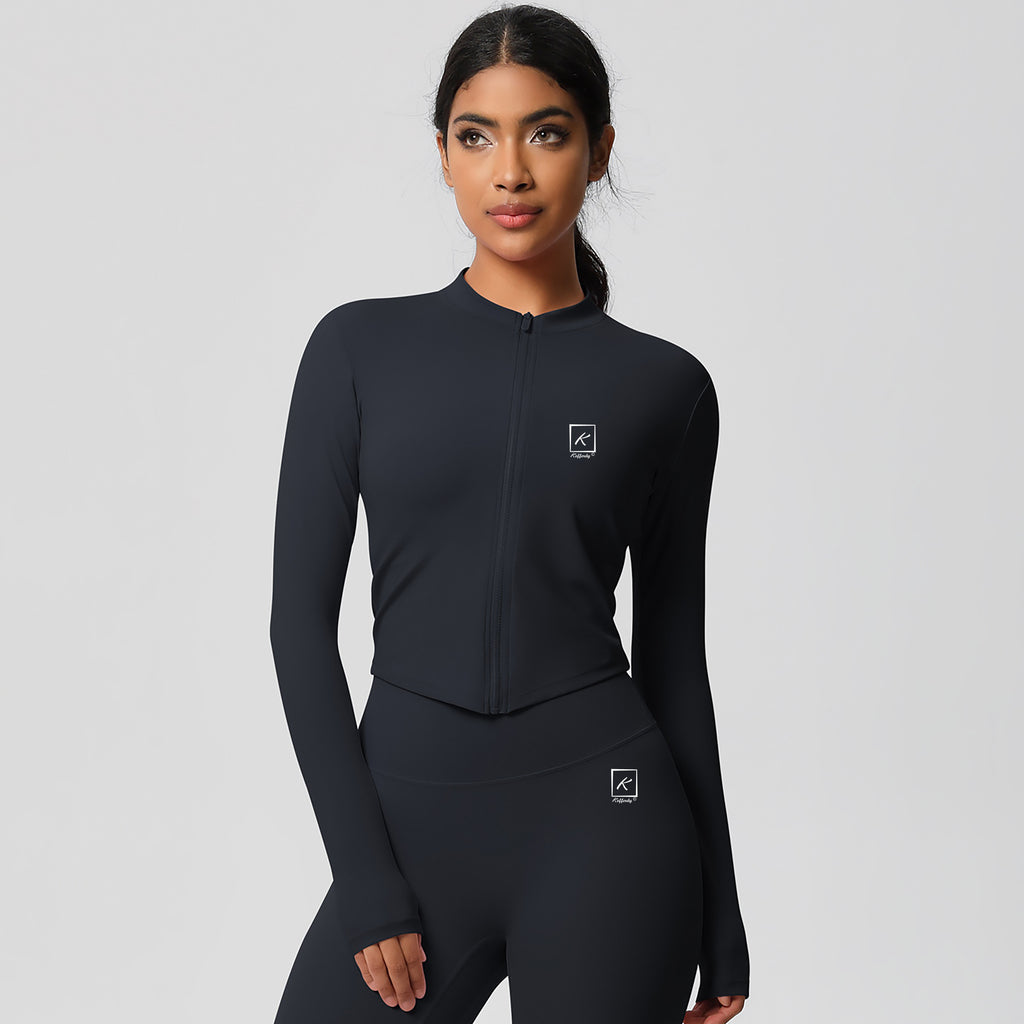 Ensemble Sport 4 Pièces (Jacket, Brassière, Legging, Short) Kofferdy Premium
