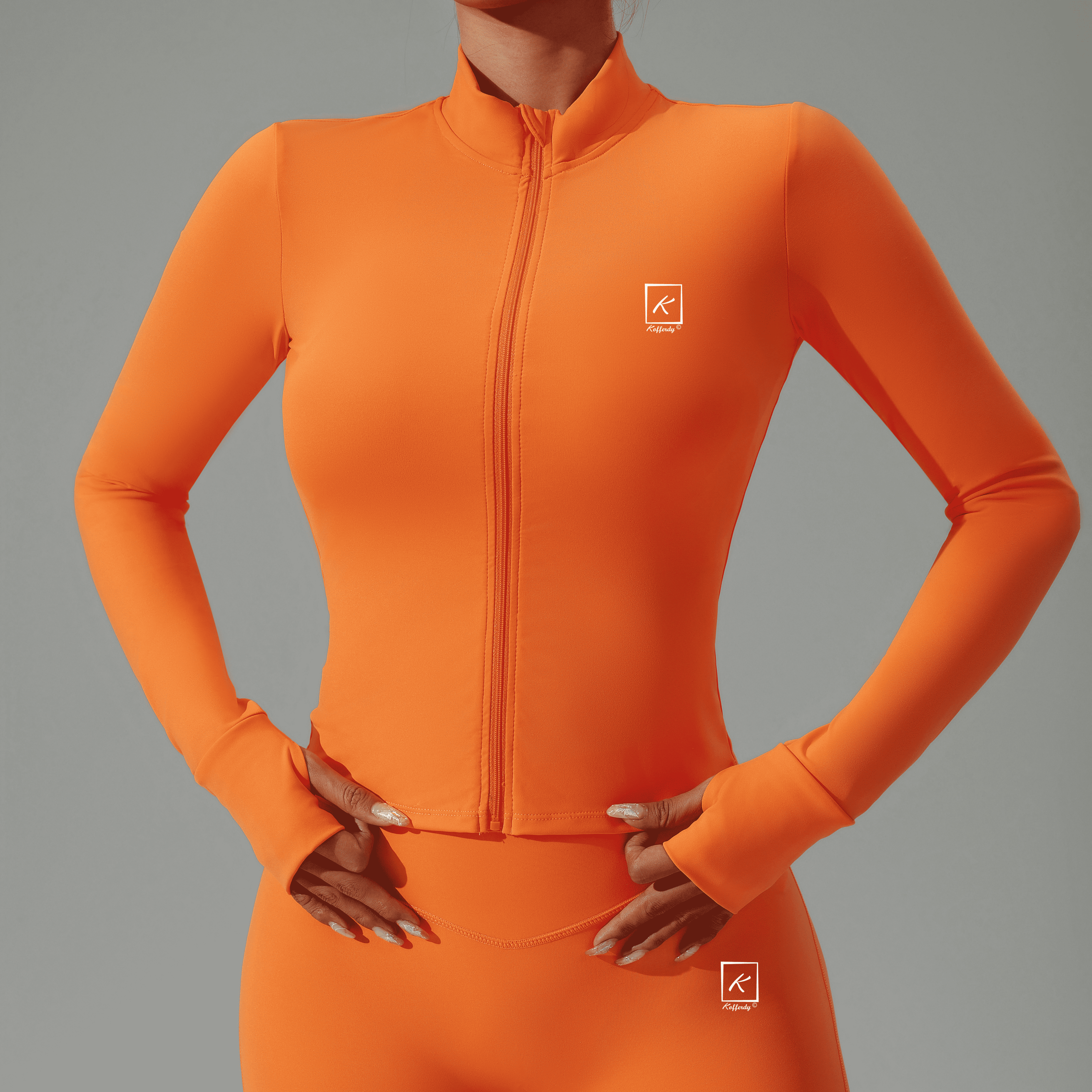 Ensemble Sport 3 Pièces (Jacket, Brassière, Legging) Kofferdy Premium